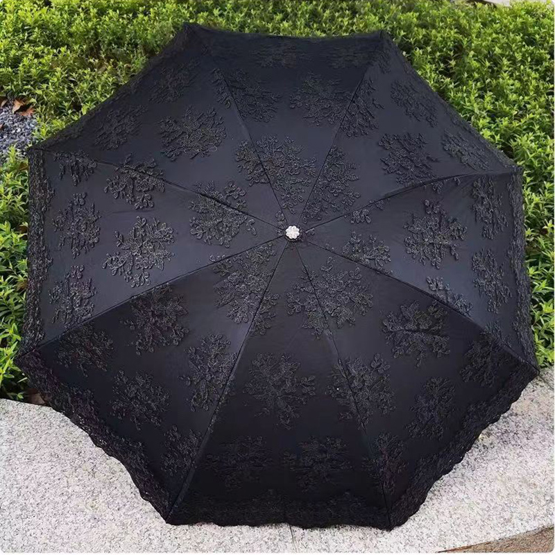 Travel Umbrella Compact - 2 3 أضعاف الفاخرة النساء مظلة