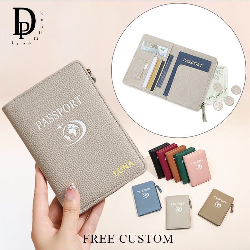 Travel Accessories Bag For Women - حافظة جواز سفر نسائية للسفر مزودة