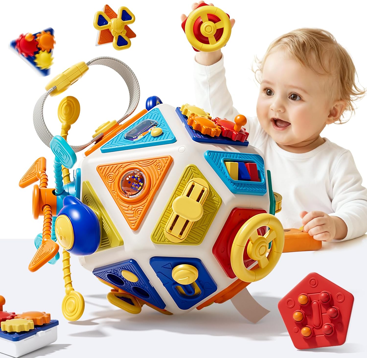 Travel Accessories For Baby - مكعب أنشطة للأطفال الرضع، ألعاب مونتيسوري