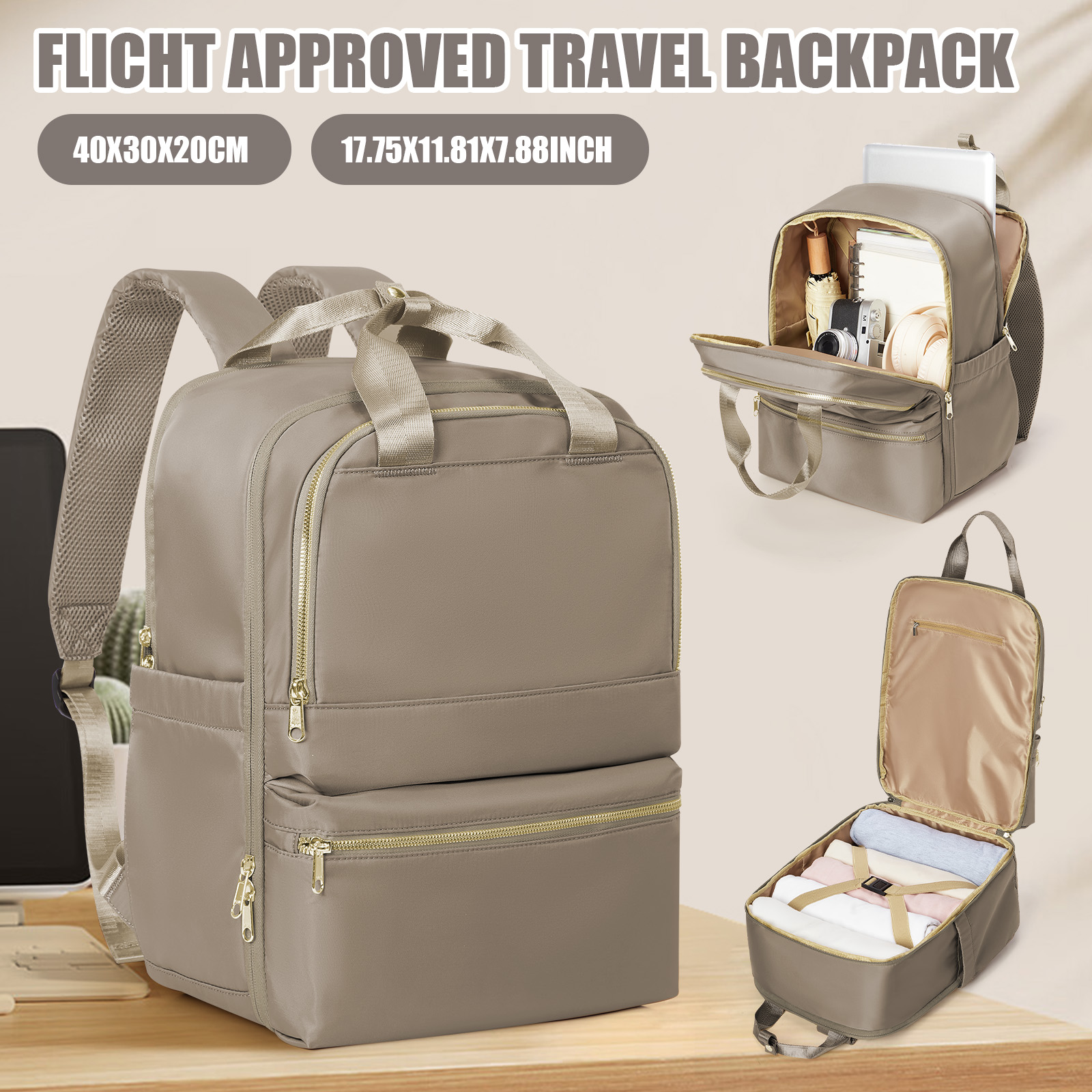 Travel Packing Accessories - Ryanair 40x30x20 حقيبة السفر للنساء، المعلم
