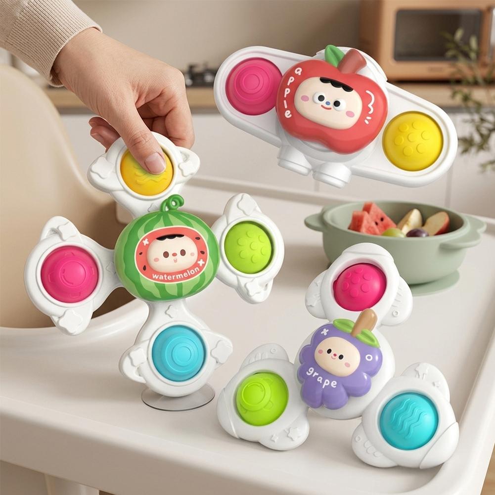 Travel Accessories For Baby - 3 قطع ألعاب دوارة للأطفال، ألعاب