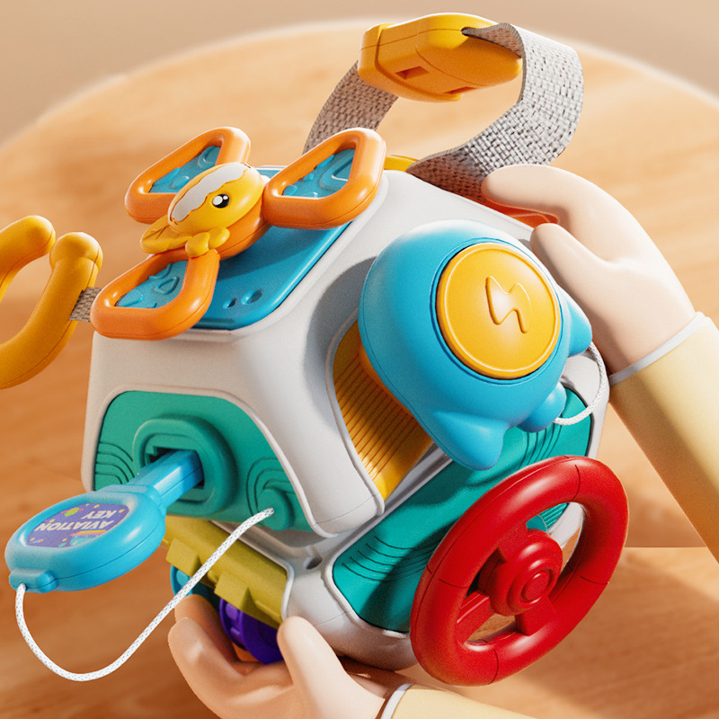 Travel Accessories For Baby - طفل مشغول مجلس مكعب مونتيسوري ألعاب