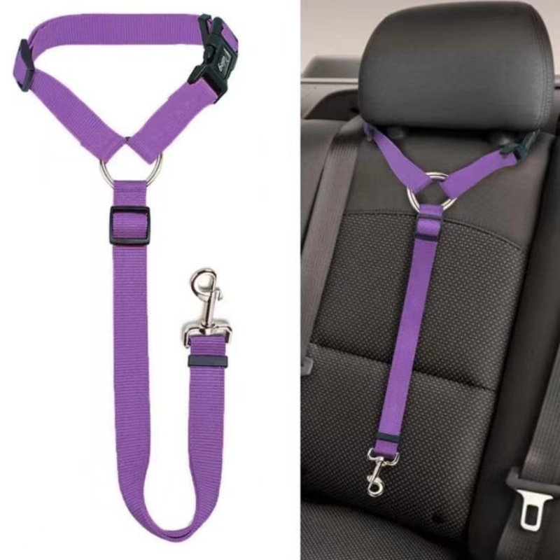 Travel Accessories For Dogs - حزام أمان قابل للتعديل للحيوانات الأليفة
