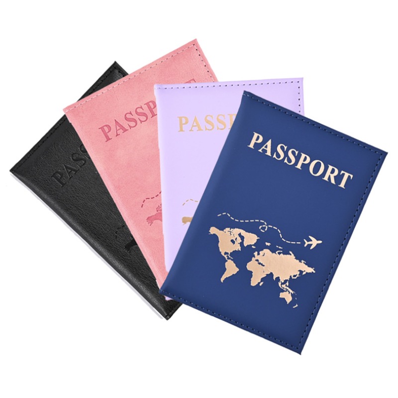 Travel Accessories Bag For Women - حامل جواز سفر أنيق مع طباعة