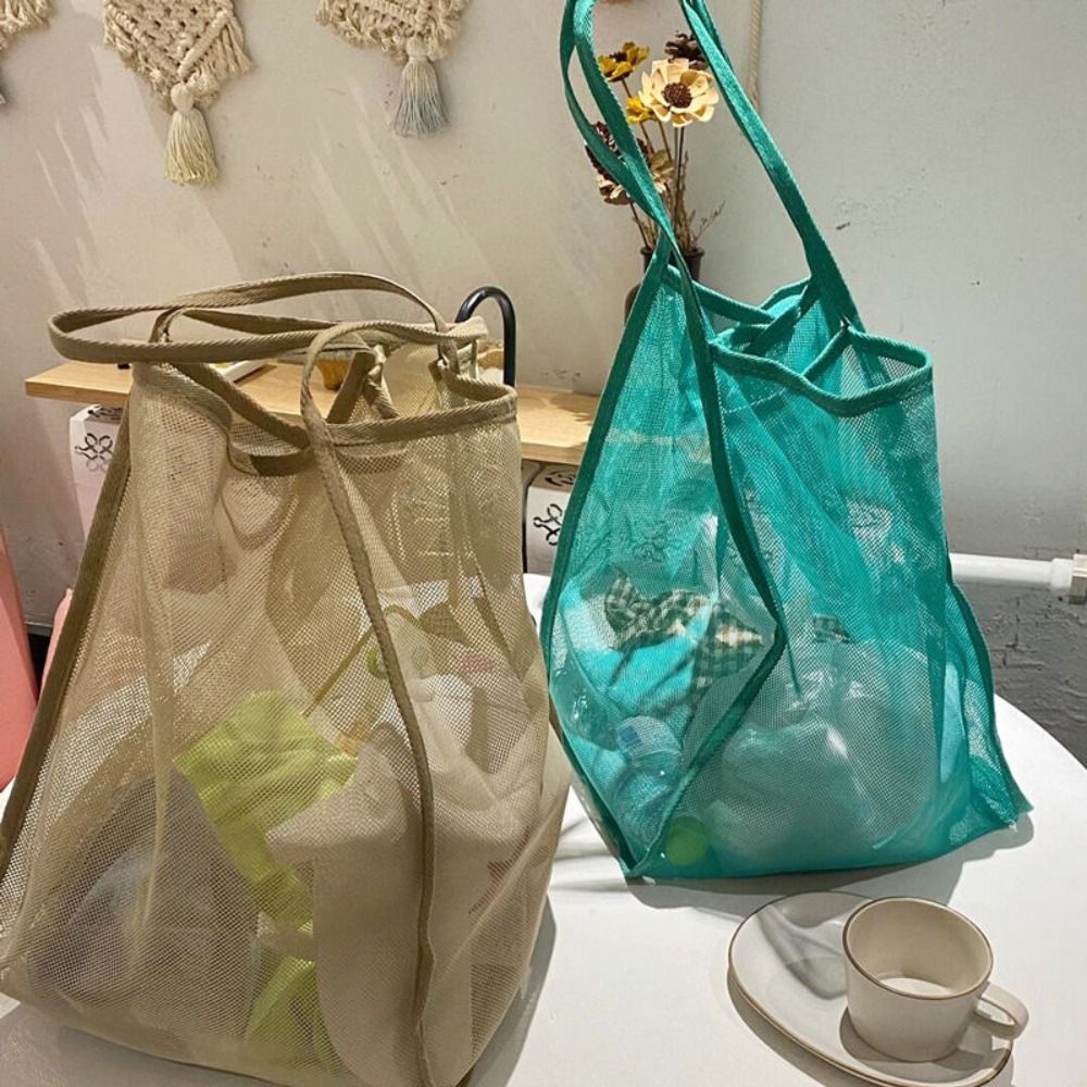 حقيبة شاطئ شبكية خفيفة الوزن،  - مراجعة Travel Packing Accessories وسعره