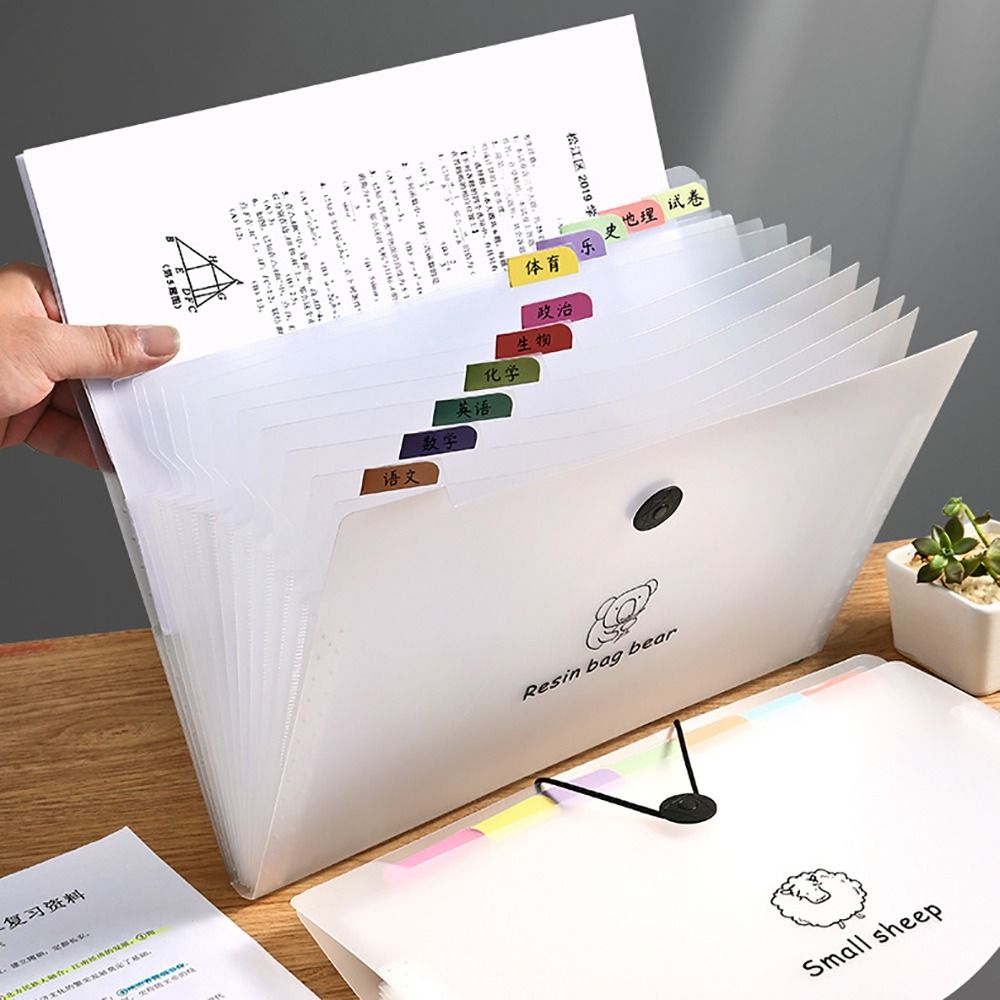 حقيبة مستندات PP مضادة للماء ، - مراجعة Document Organizer Folder وسعره