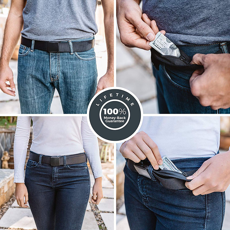 حقيبة خصر مضادة للسرقة للسفر ب - مراجعة Money Belt Hidden وسعره