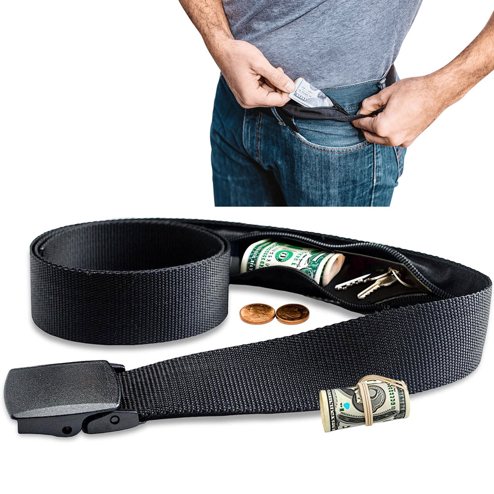 حقيبة خصر مضادة للسرقة للسفر ب - مراجعة Money Belt Hidden وسعره