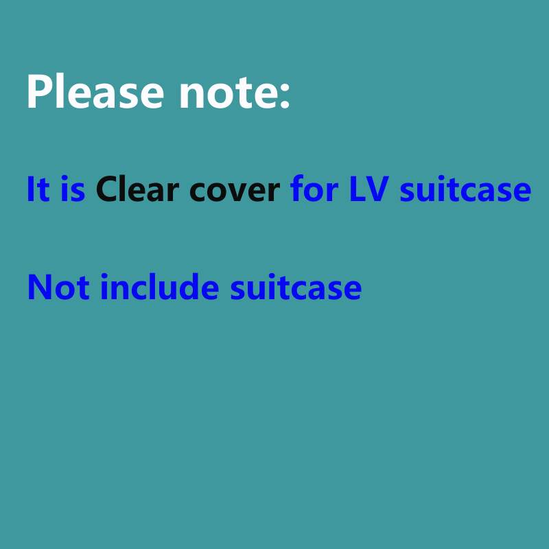 غطاء شفاف للحقيبة LV ، غطاء من - مراجعة Travel Accessories Louis Vuitton وسعره