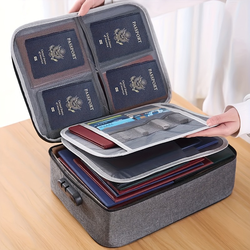 حقيبة تخزين الملفات القابلة لل - مراجعة Document Organizer Folder وسعره