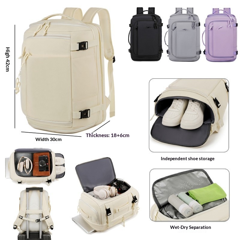 حقيبة ظهر للسفر كبيرة السعة مت - مراجعة Travel Accessories Gadget وسعره