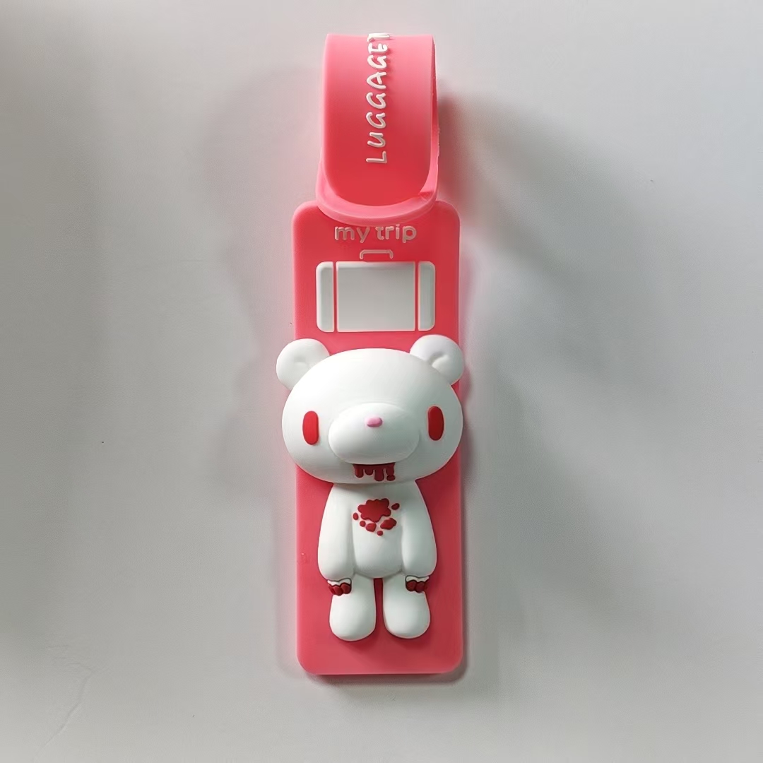 علامة أمتعة سيليكون بتصميم دب  - مراجعة Travel Accessories Name وسعره