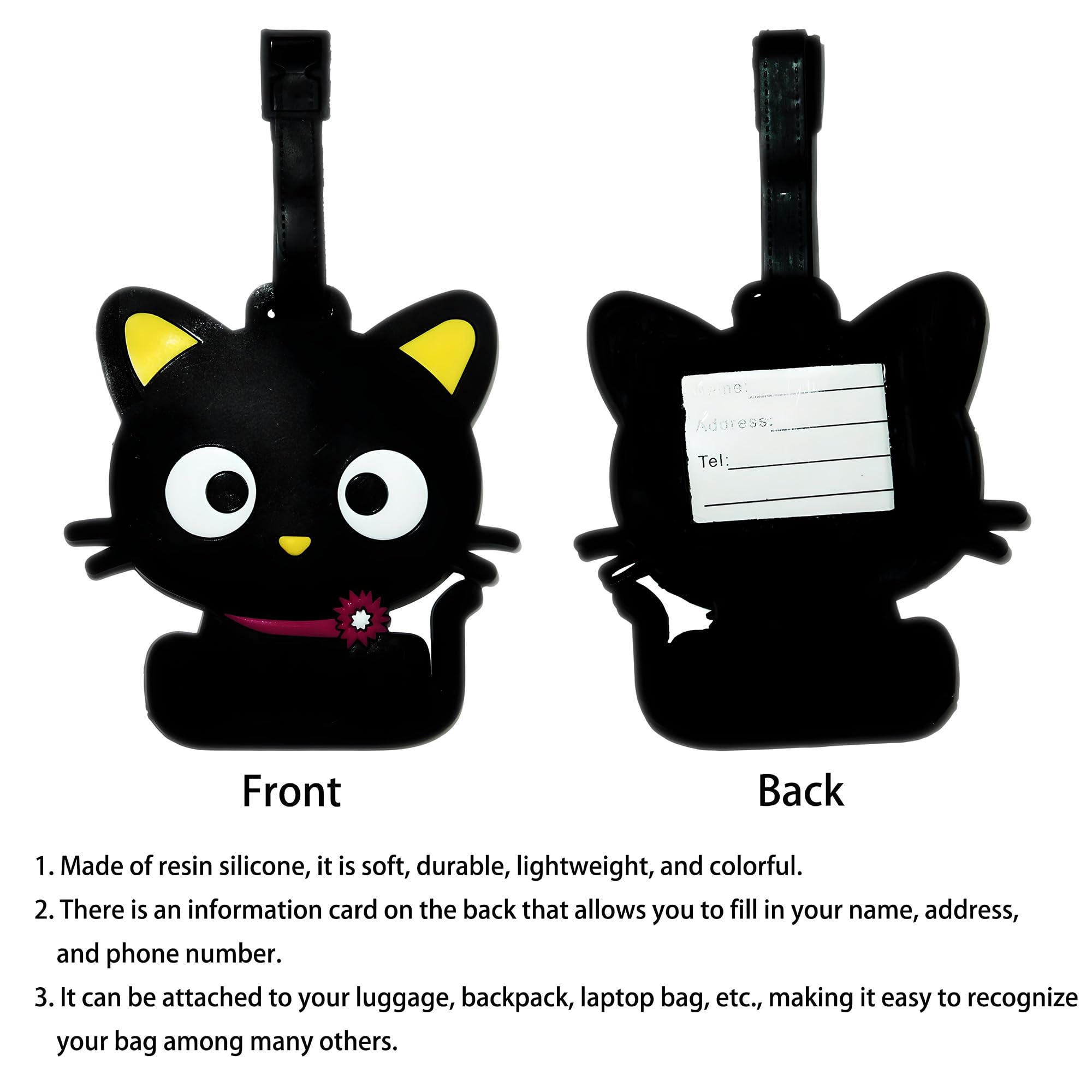بطاقة تعريف أمتعة السفر بتصميم - مراجعة Travel Accessories For Dogs وسعره