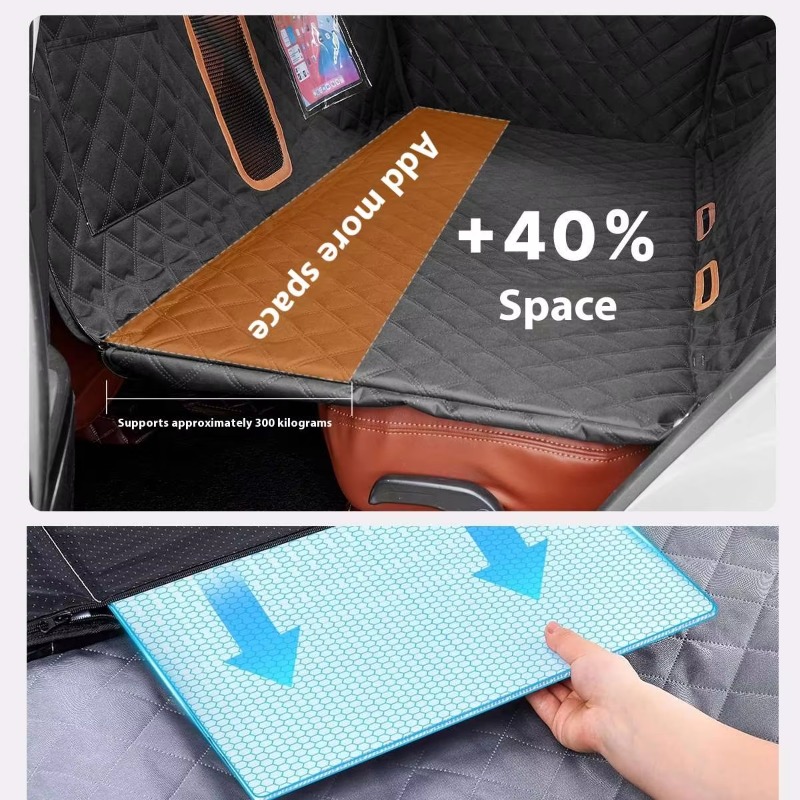 غطاء مقعد السيارة الخلفي للكلا - مراجعة Travel Accessories For Dogs وسعره