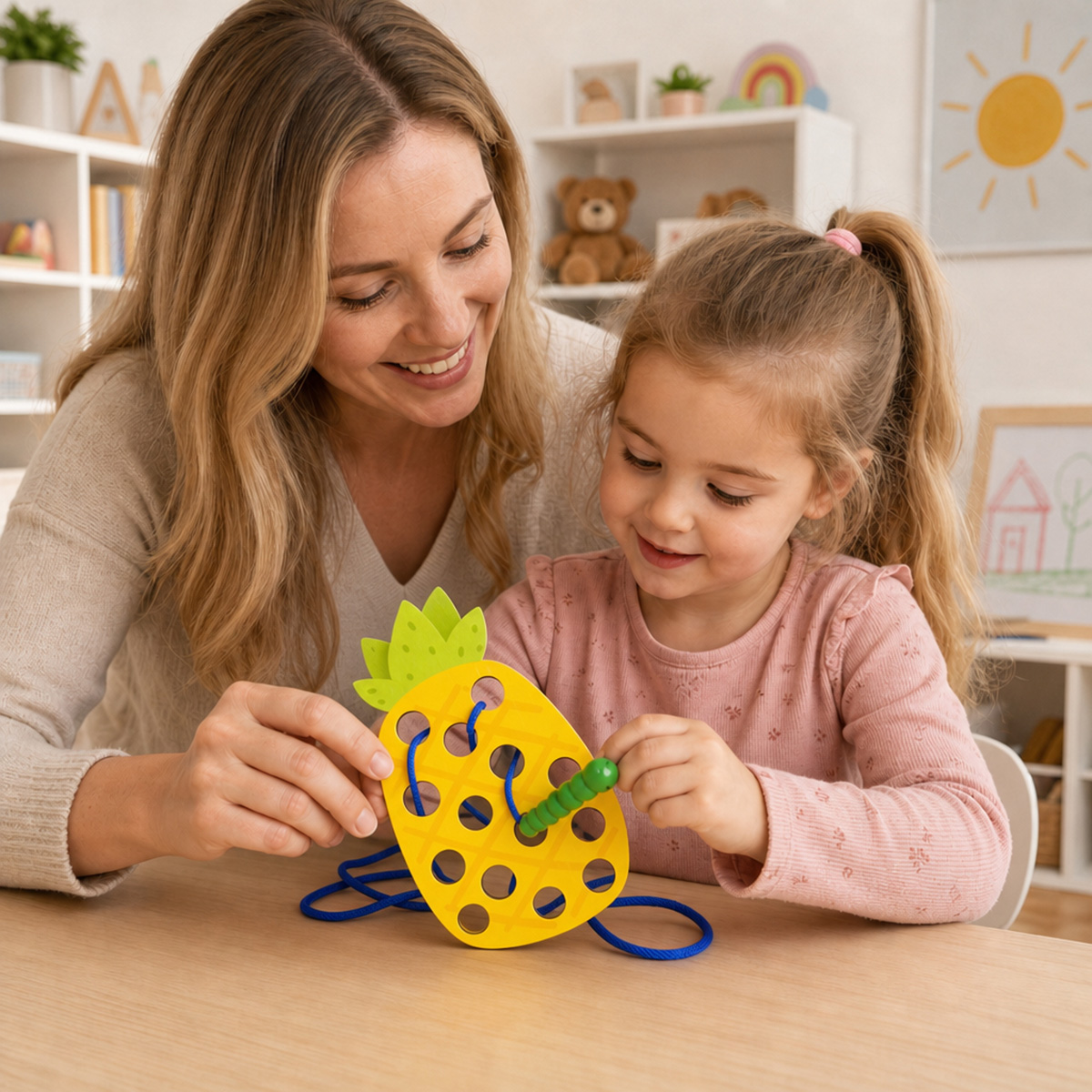 ألعاب خشبية على شكل أناناس للر - مراجعة Travel Accessories For Baby وسعره