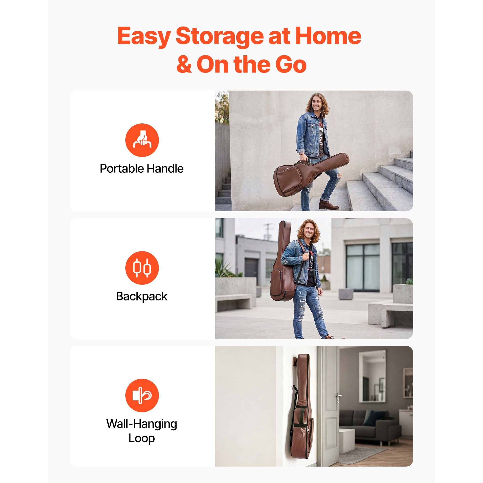 حقيبة جيتار صوتي صلبة، 47.1 بو - مراجعة Travel Accessories Gadget وسعره
