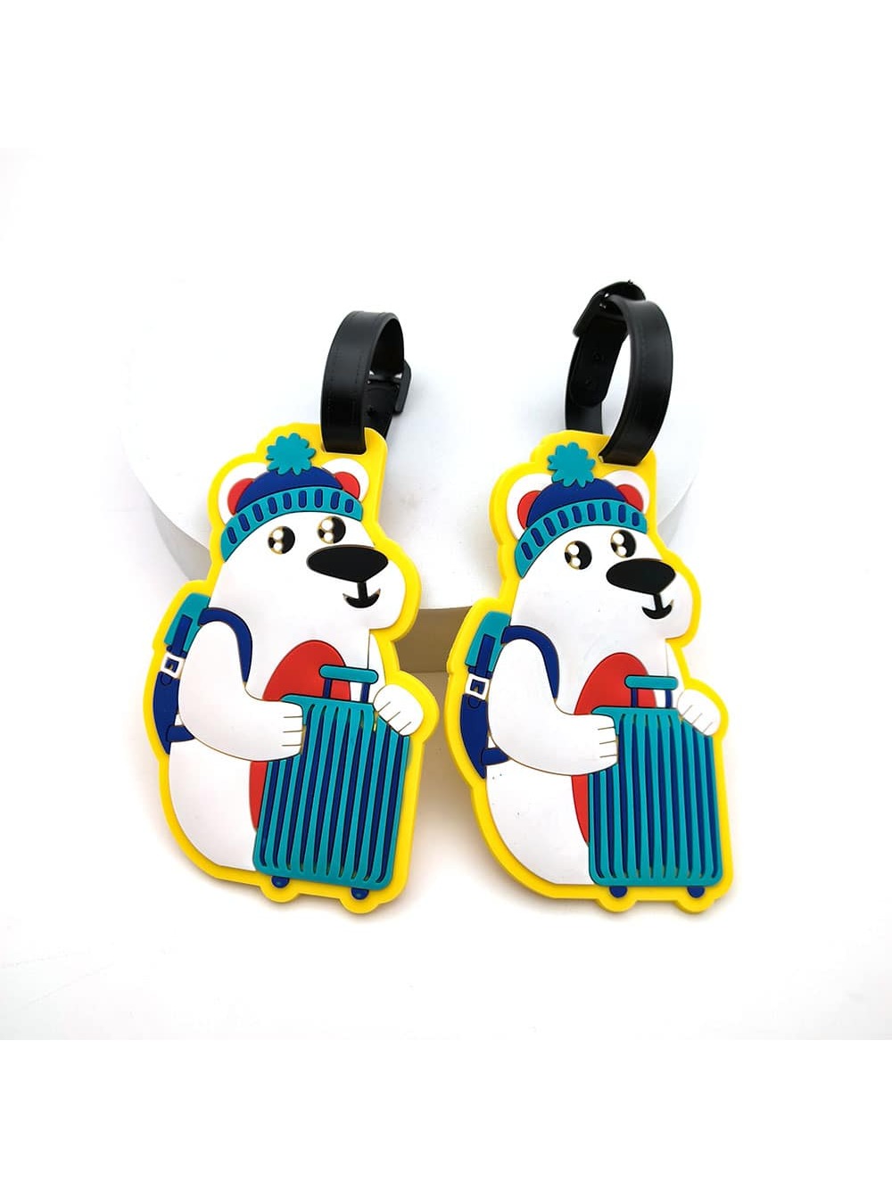 هندسية لينة سيليكون الأمتعة ال - مراجعة Travel Accessories Name وسعره