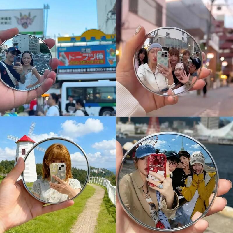 مرآة سيلفي محمولة باليد، مرآة  - مراجعة Travel Accessories Gadget وسعره