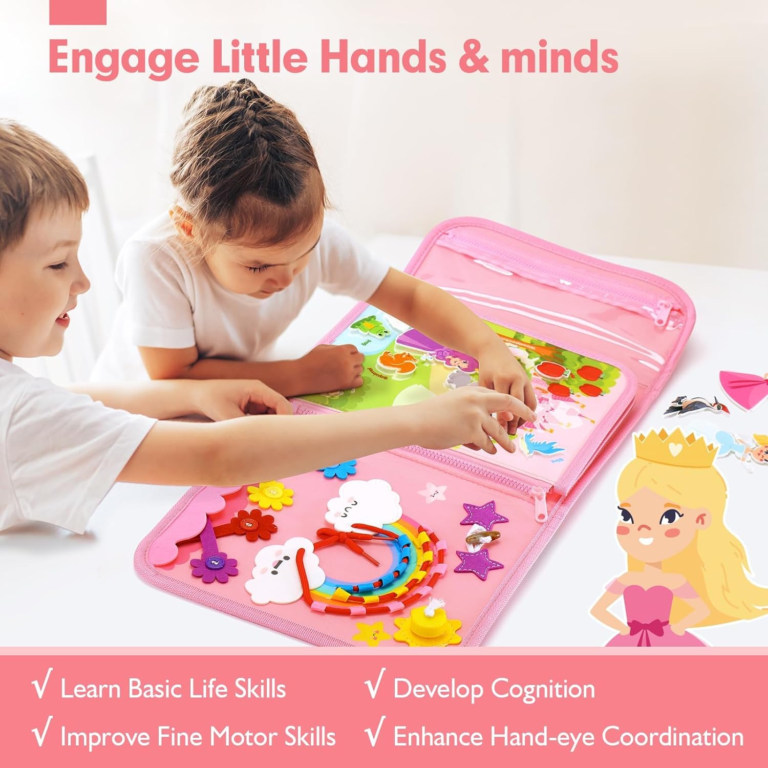طفل مشغول مجلس اللعب مونتيسوري - مراجعة Travel Accessories For Baby وسعره