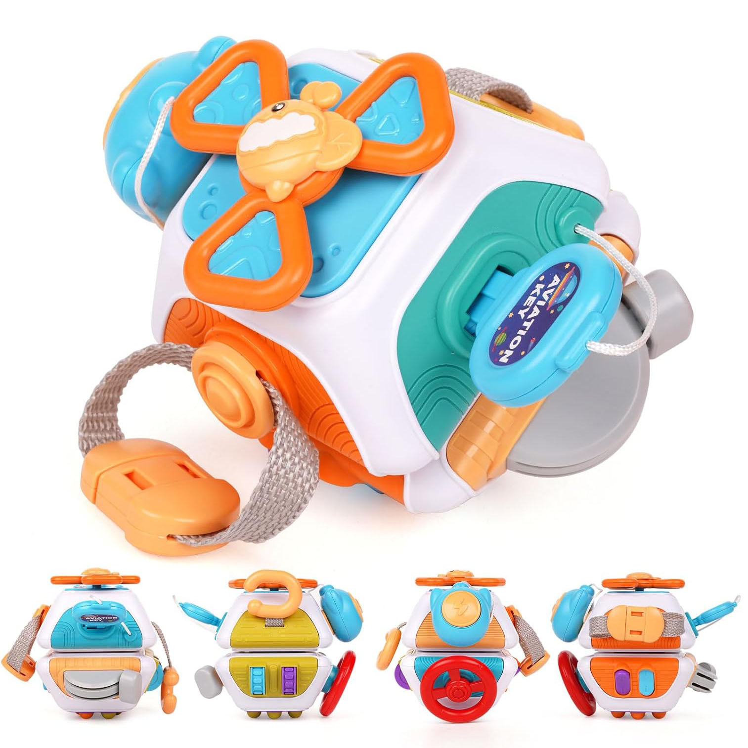 طفل مشغول مجلس مكعب مونتيسوري  - مراجعة Travel Accessories For Baby وسعره