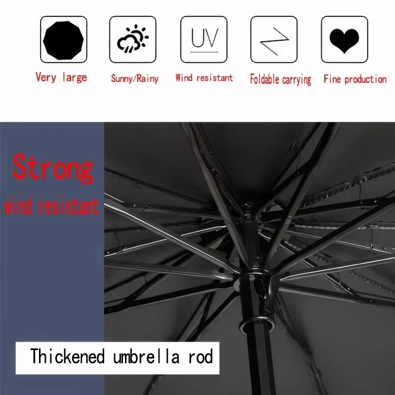 مظلة قابلة للطي كبيرة الحجم 13 - مراجعة Travel Umbrella Compact وسعره