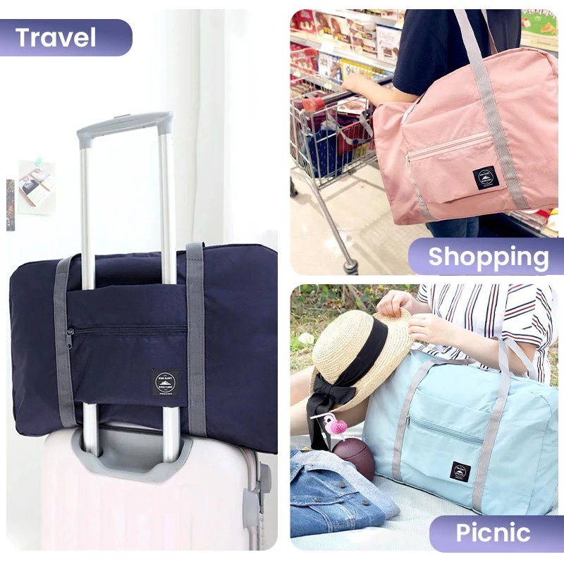 حقيبة سفر قابلة للطي من القماش - مراجعة Travel Packing Accessories وسعره