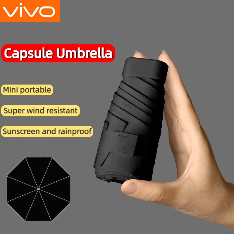 مظلة فيفو فائقة الصغر مع طلاء  - مراجعة Travel Umbrella Compact وسعره